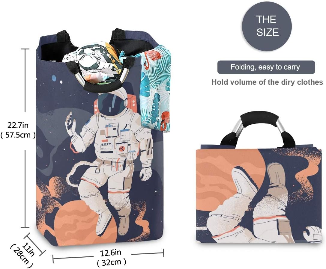 MOYYO Astronaut Space Collapsible Laundry Basket