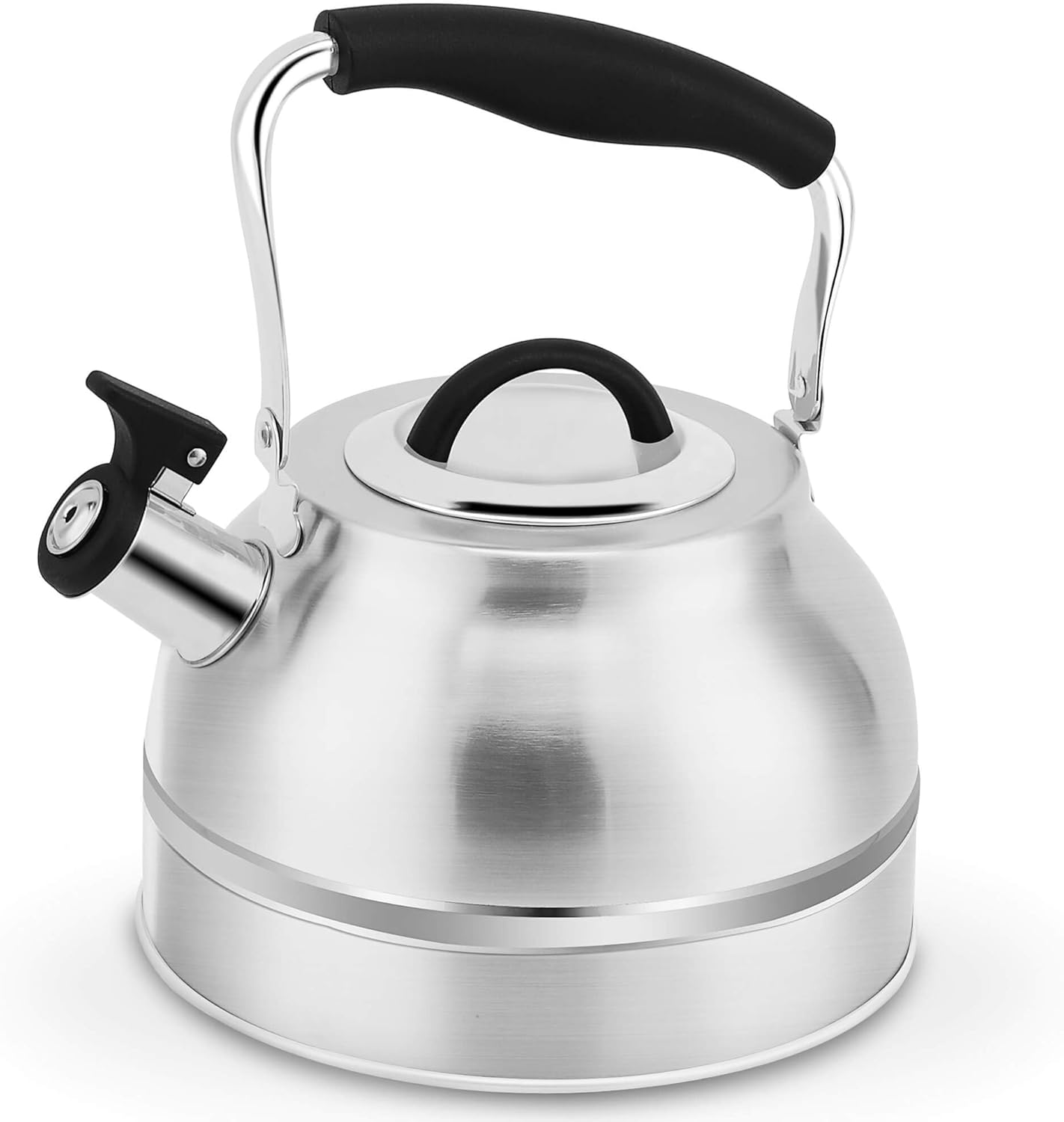 3 Quart Steel Tea Kettle for Home Use