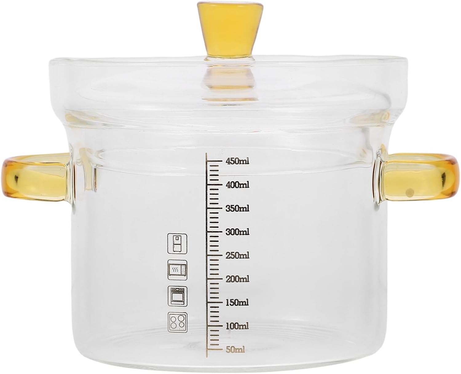 PrettyZoom Glass Saucepan
