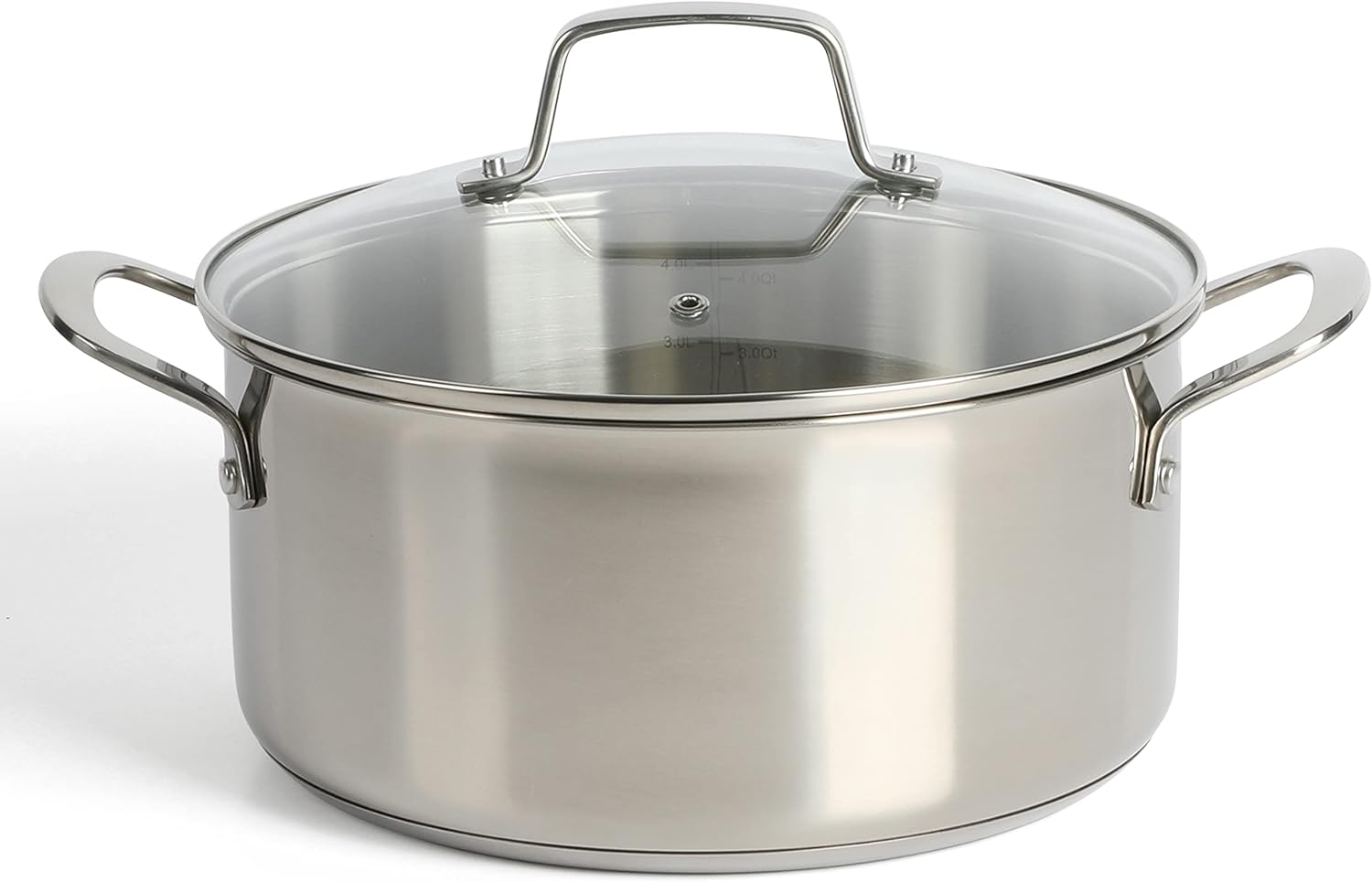 Martha Stewart 5-Quart 188 Stainless Steel Dutch Oven