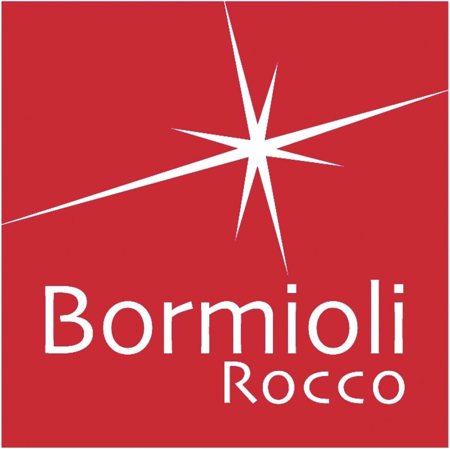 Bormioli Rocco Fido Square Jar with Blue Lid 675-Ounce Clear