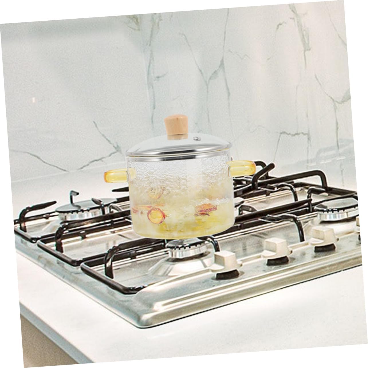 NAMOARLY Glass Stew Pot