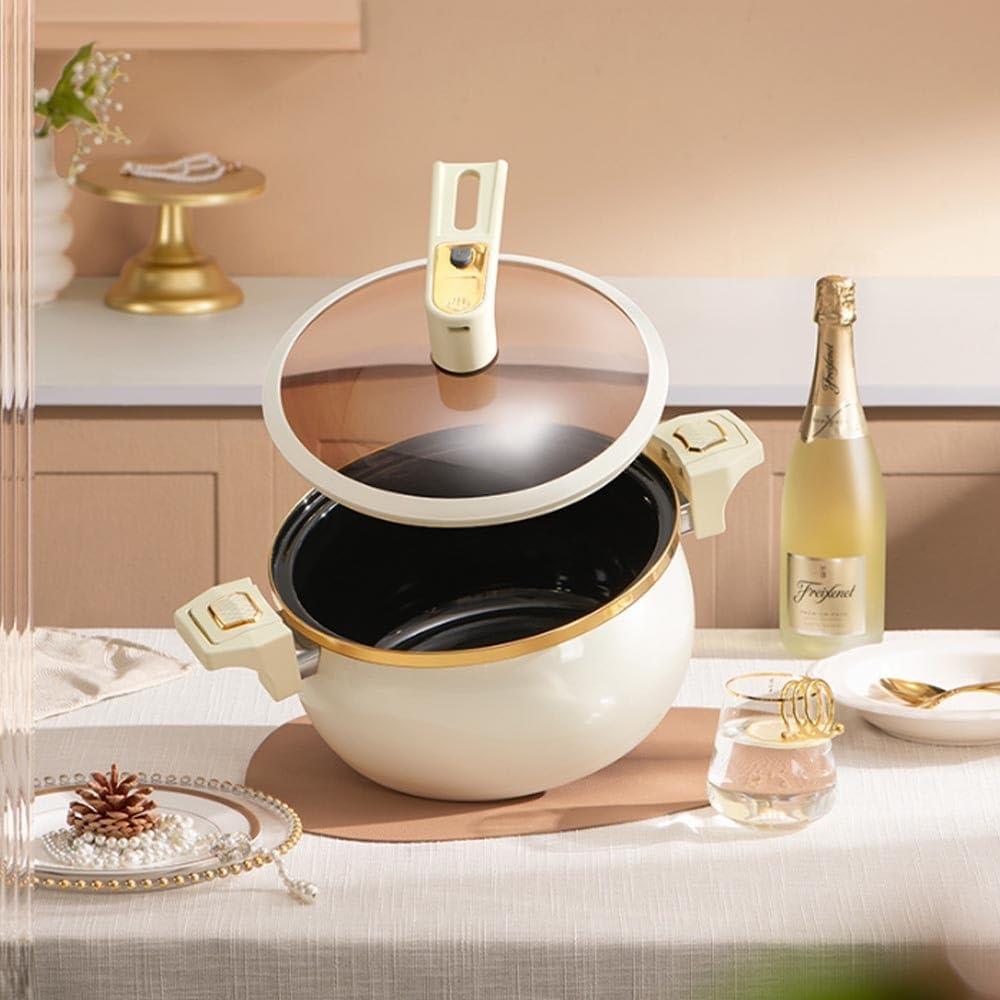 Non-Stick Cast Iron Stock Pot