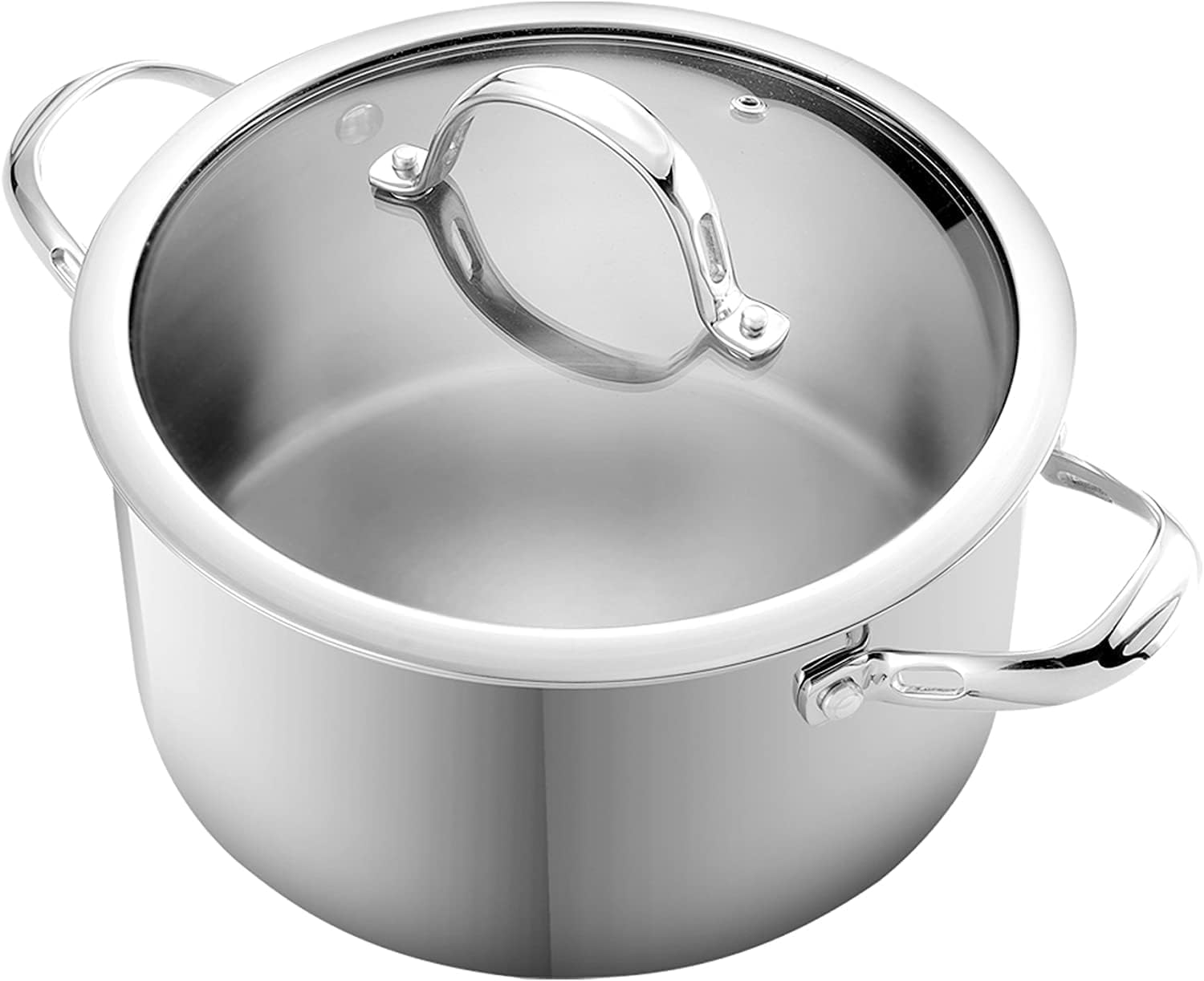 Cooks Standard 6 Quart Dutch Oven with Glass Lid