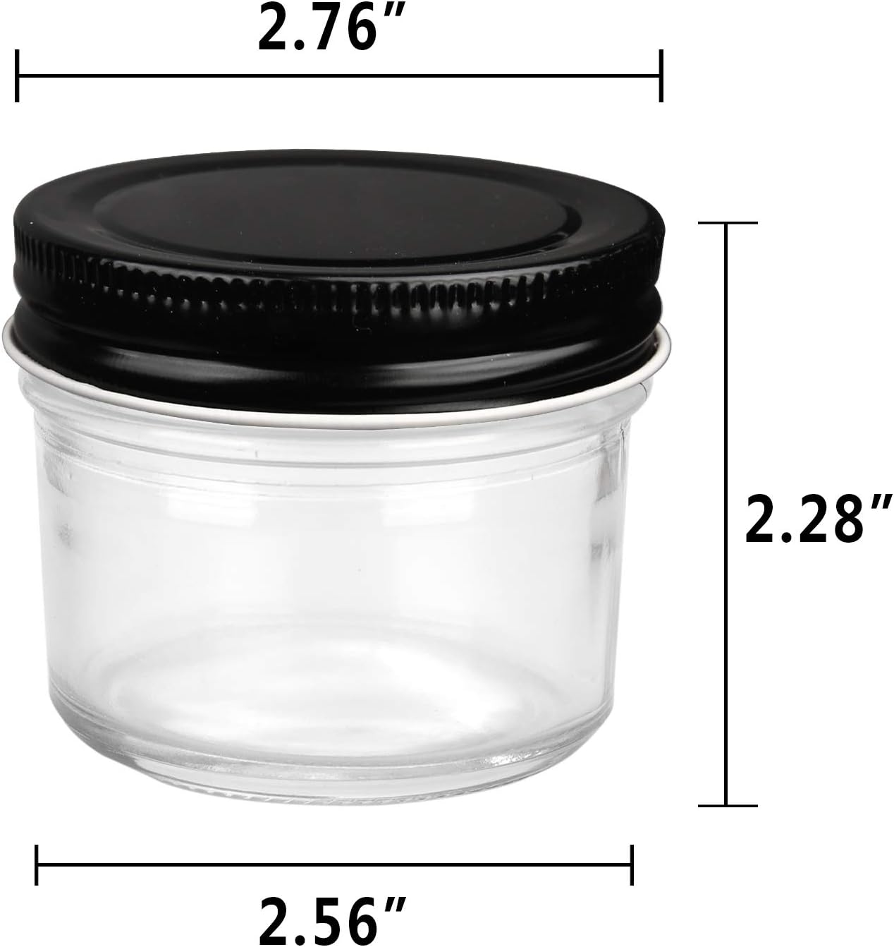 4oz Glass Jars Small Canning Jars