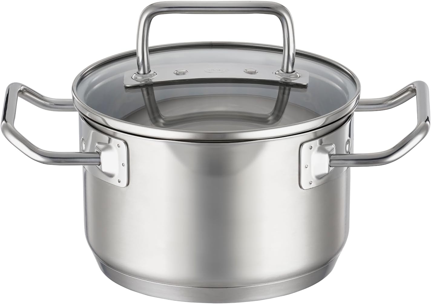 Rsle EXPERTISO 63-in 1810 SS Casserole Pot with Glass Lid