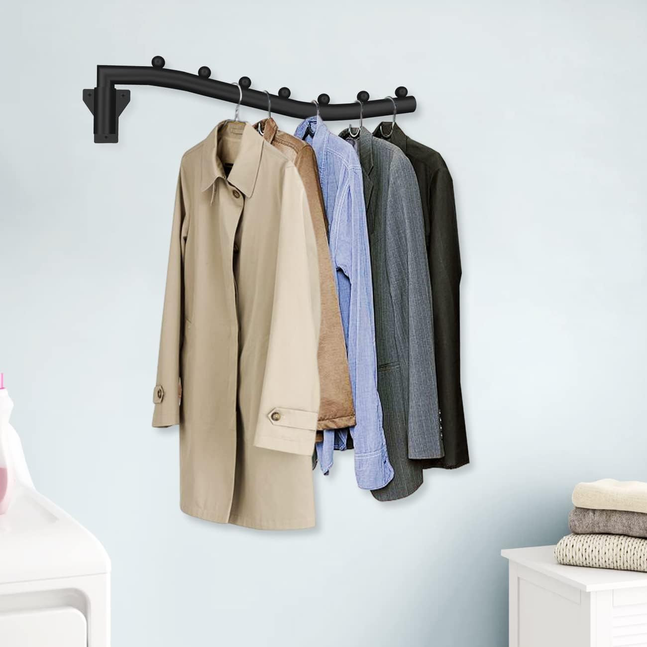 Instant Clothes Closet - Space-Saving Folding Clothes Hanger Rack