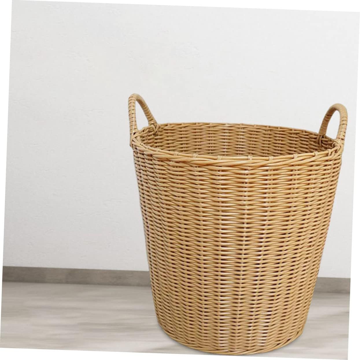 Sturdy Woven Laundry Basket