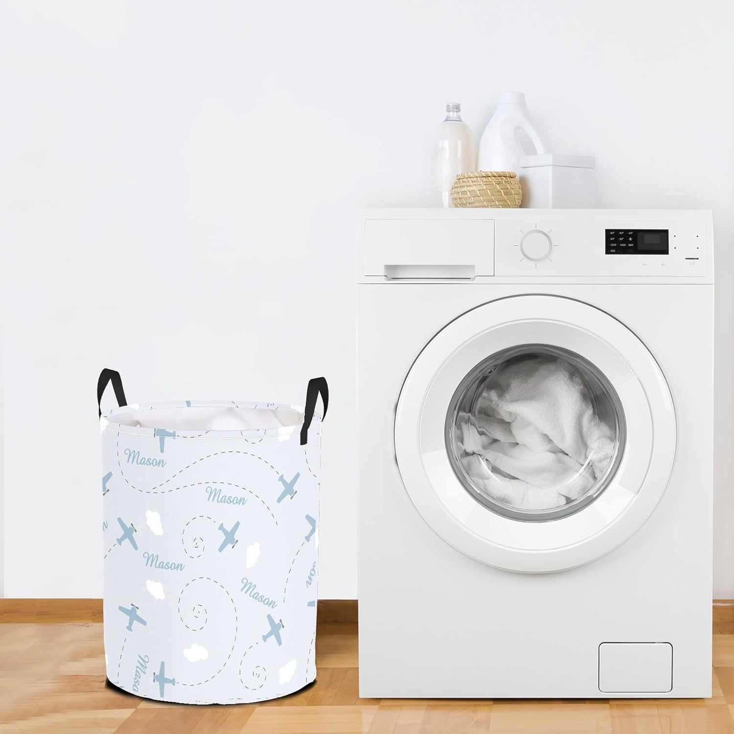 Personalized Laundry Basket
