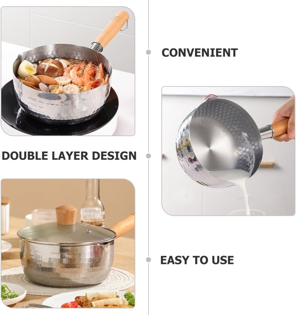 Ergonomic Double Layer Pot Set for Quick Meals