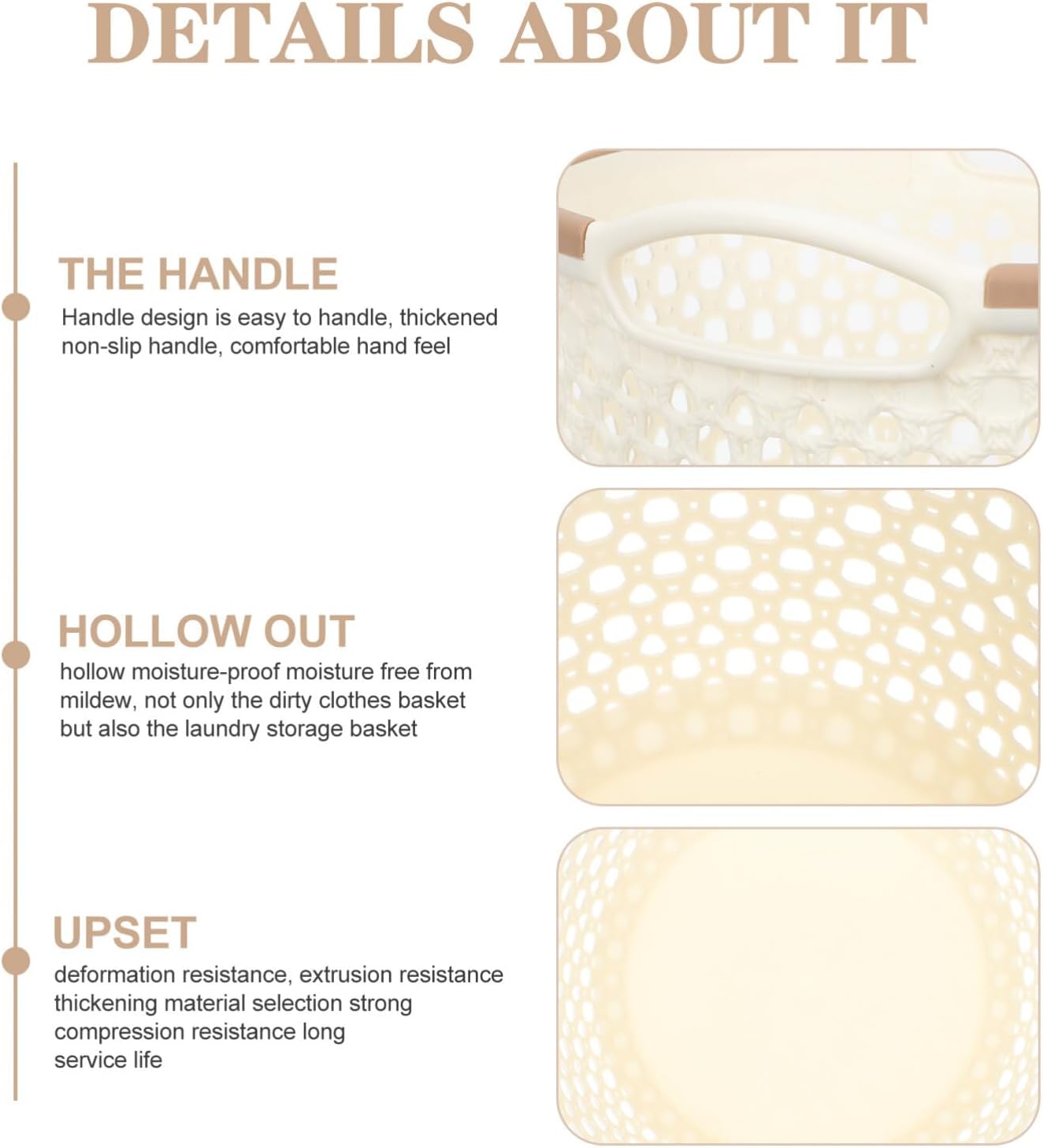 Polyurethane Portable Laundry Basket