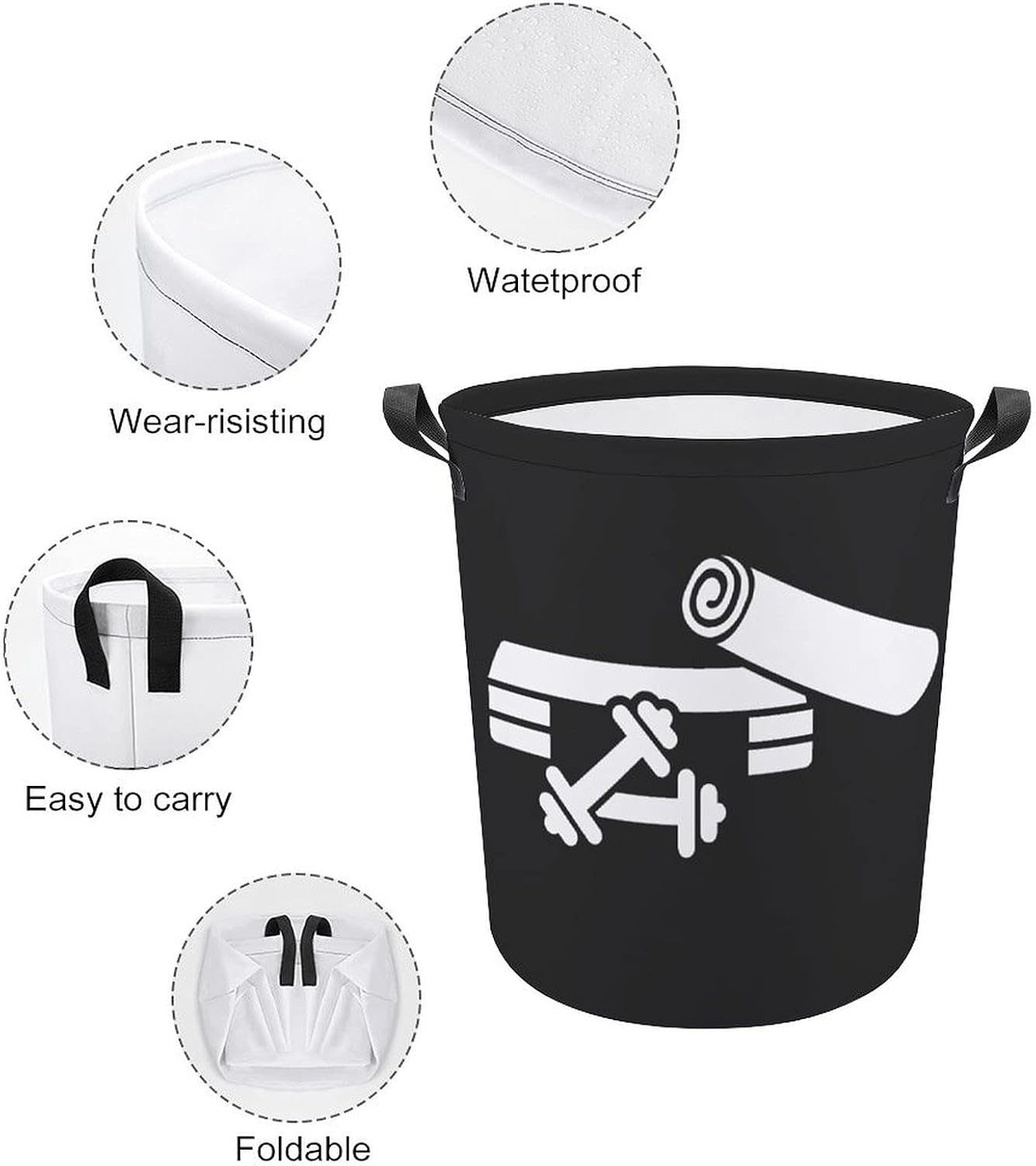 Fast Furious quality Gymnastics Fitness Gym Laundry Basket Hamper Bag
