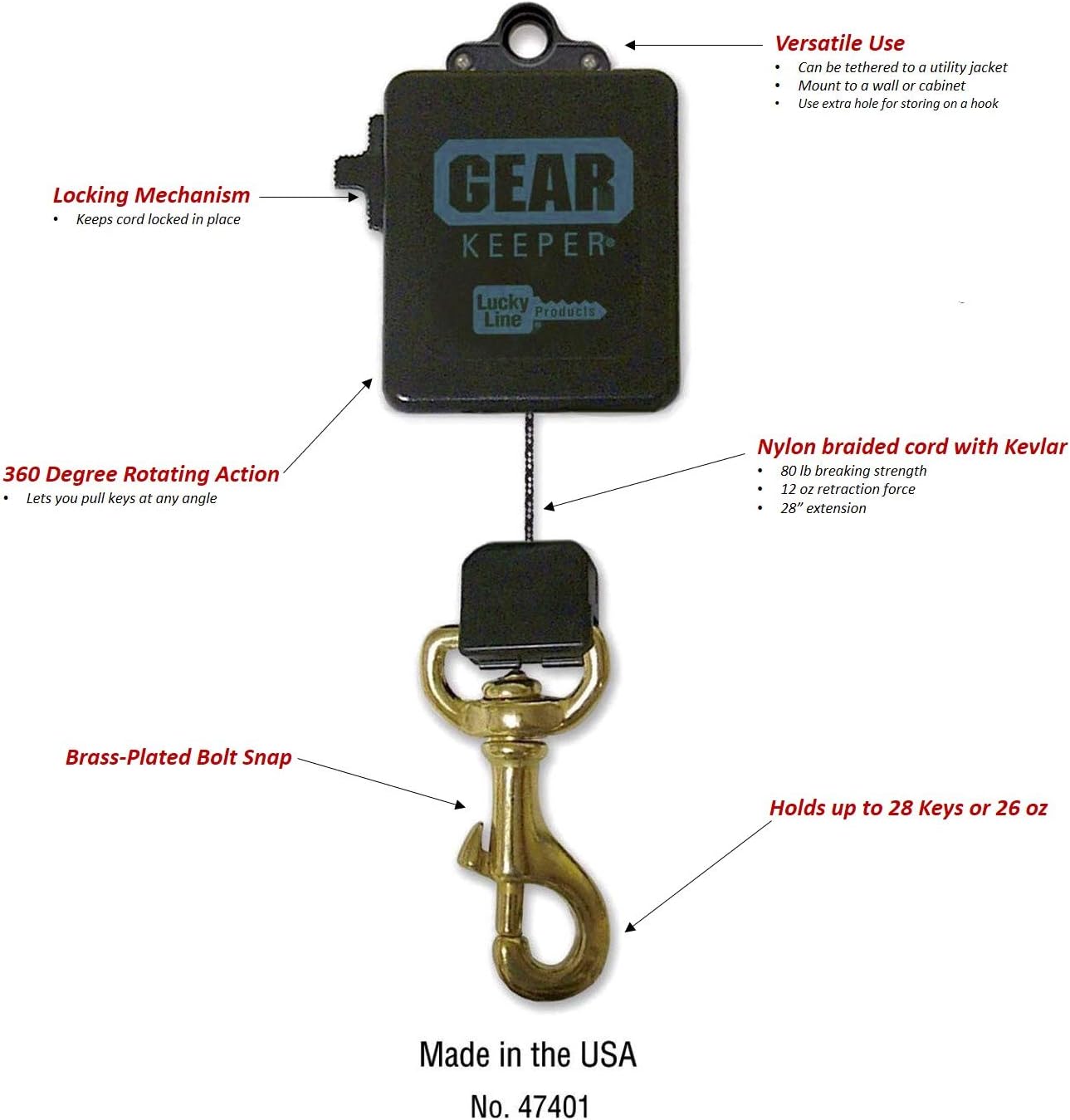 Lucky Line Ultra HIGH Force Key Retractor Ultimate Guide