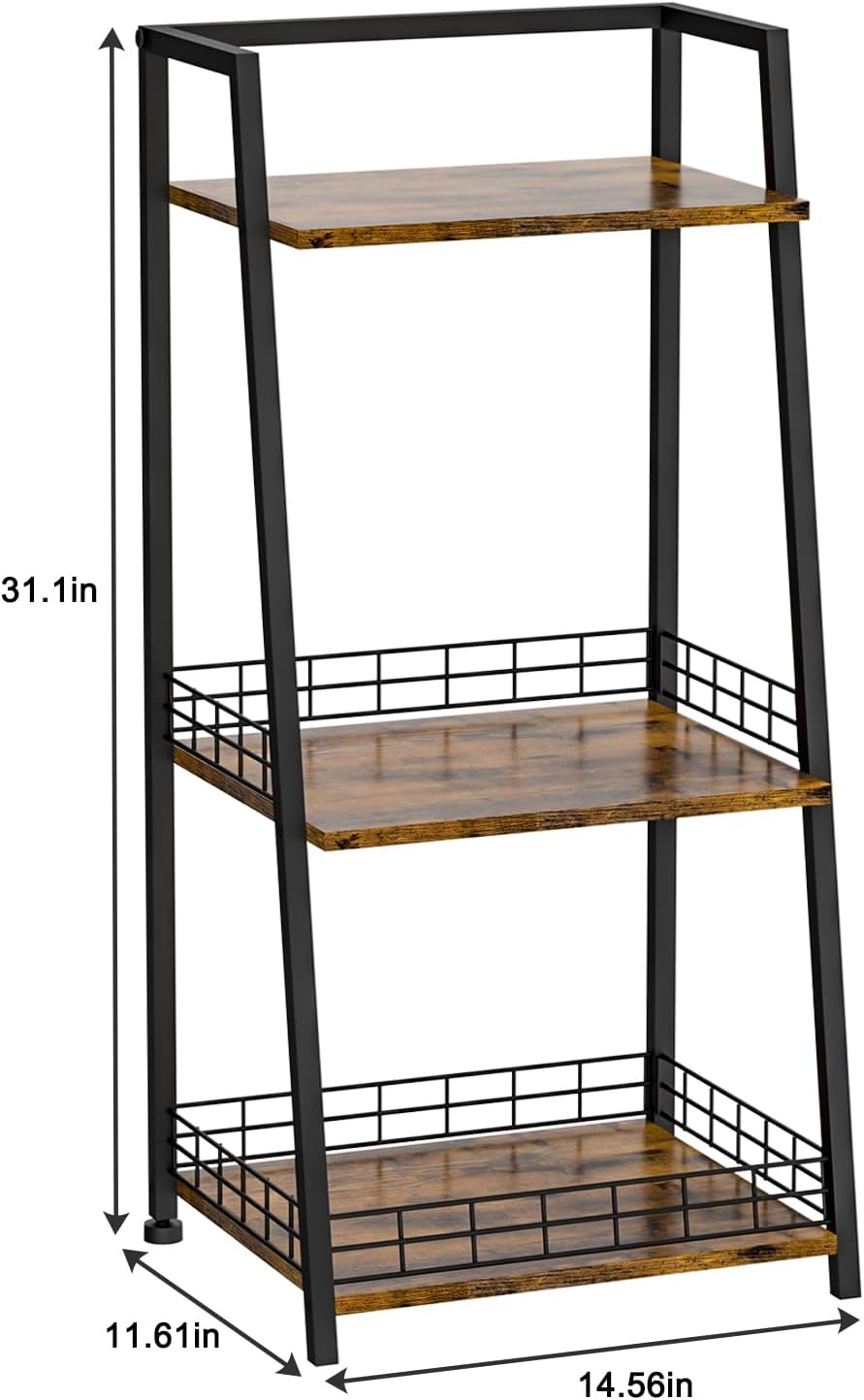 3-Tier Retro Storage Shelf