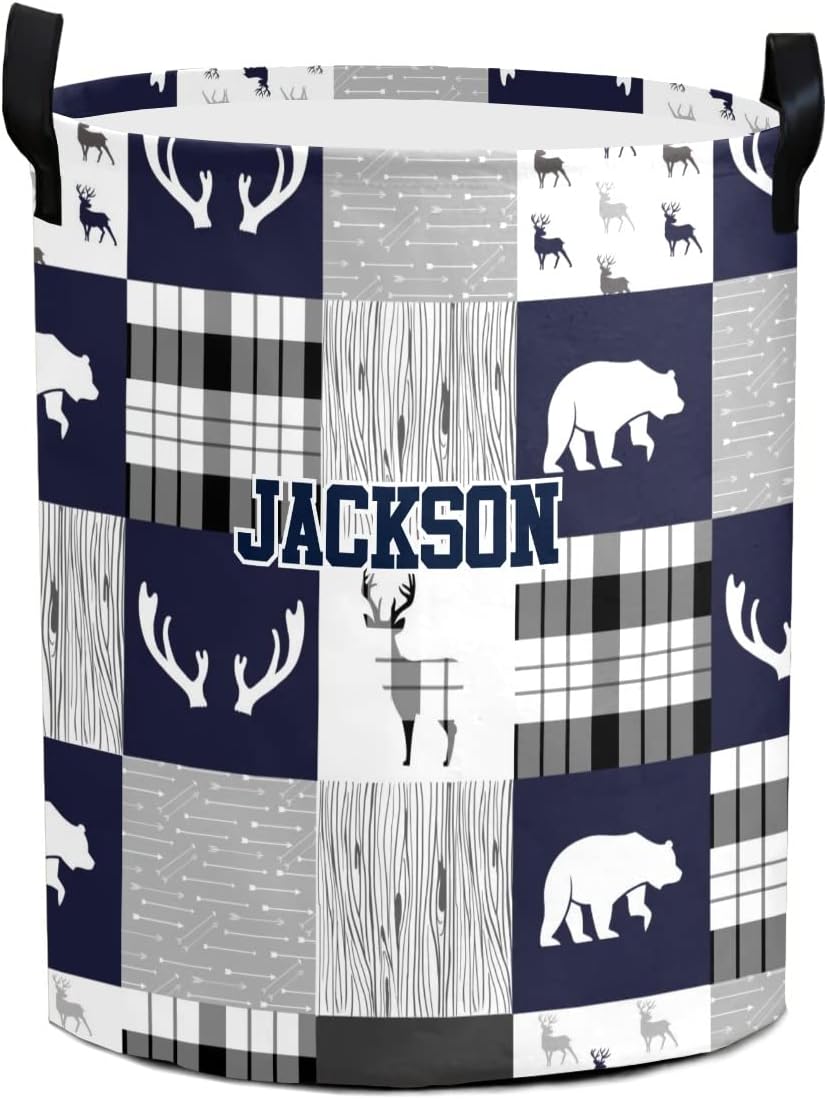 Personalized Travel Laundry Basket