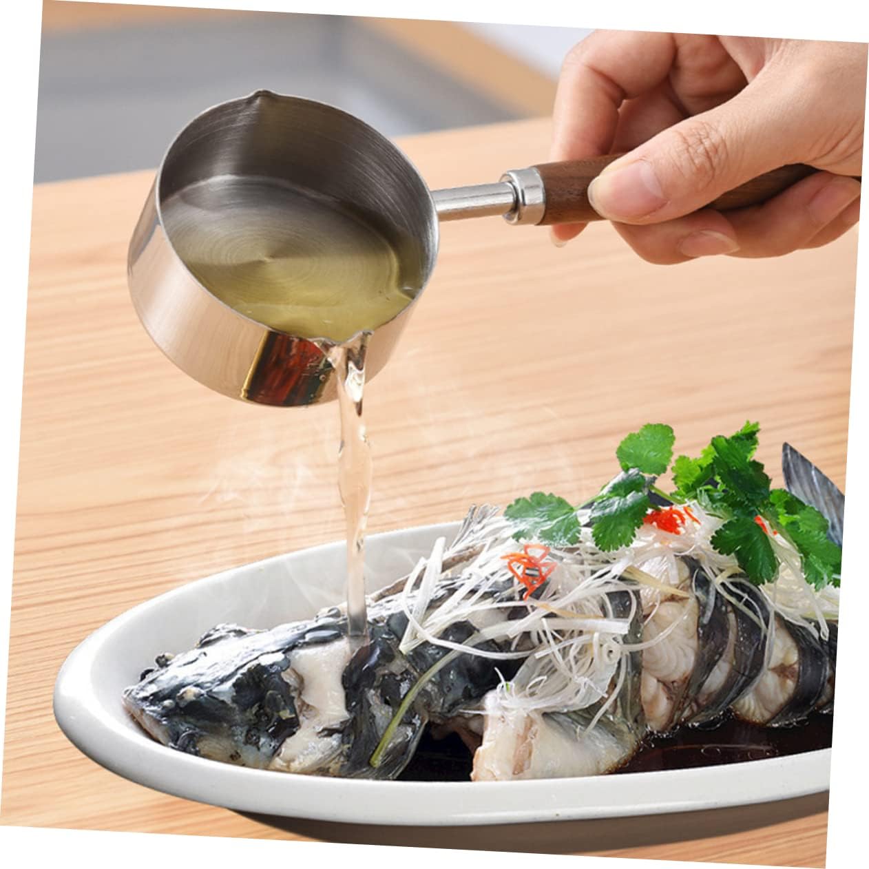 Stainless Steel Saucepan with Handle