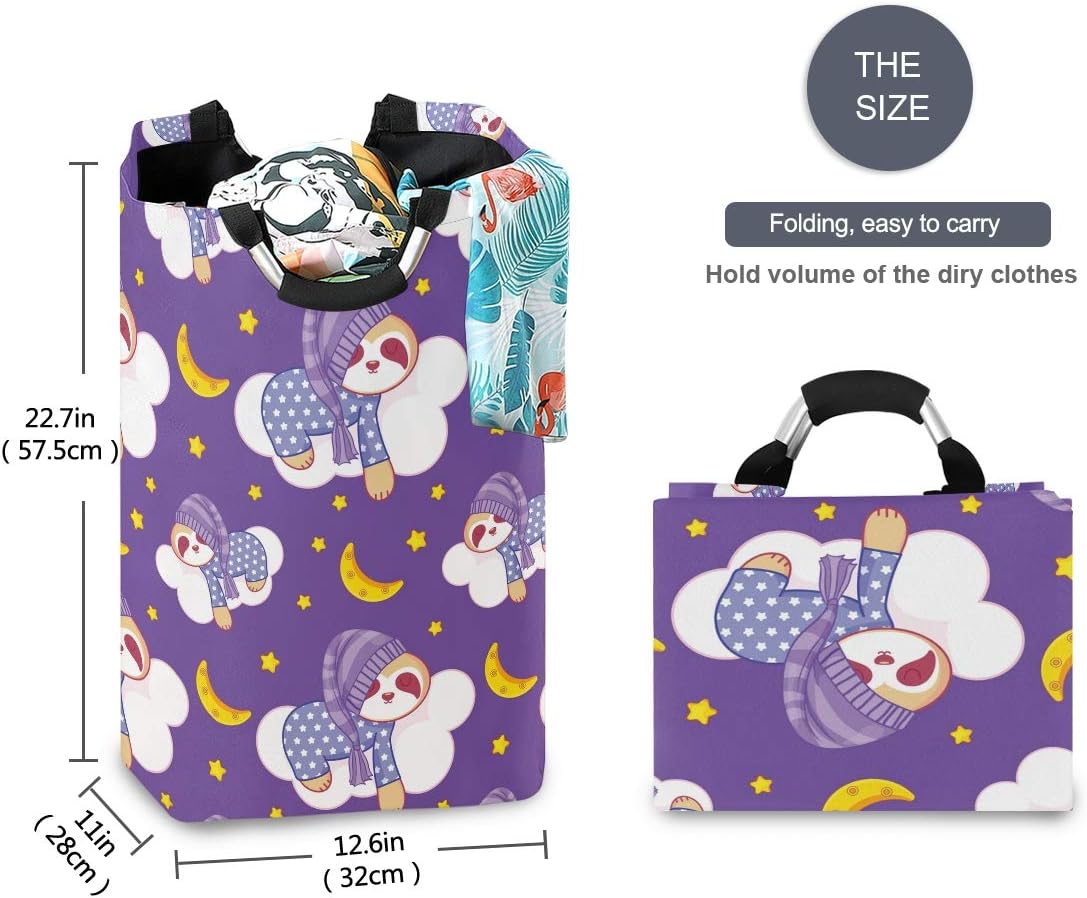 Moovo Cute Lazy Sloth Laundry Basket