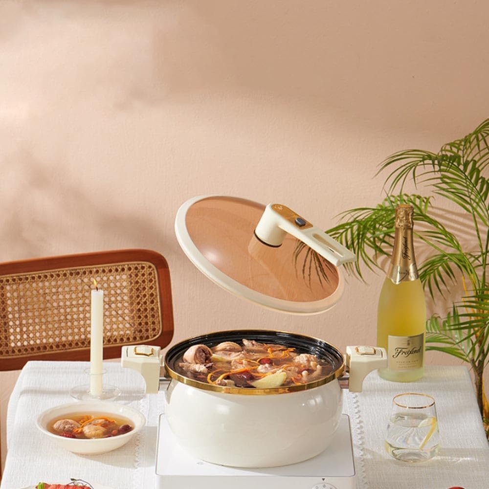 Non-Stick Cast Iron Stock Pot