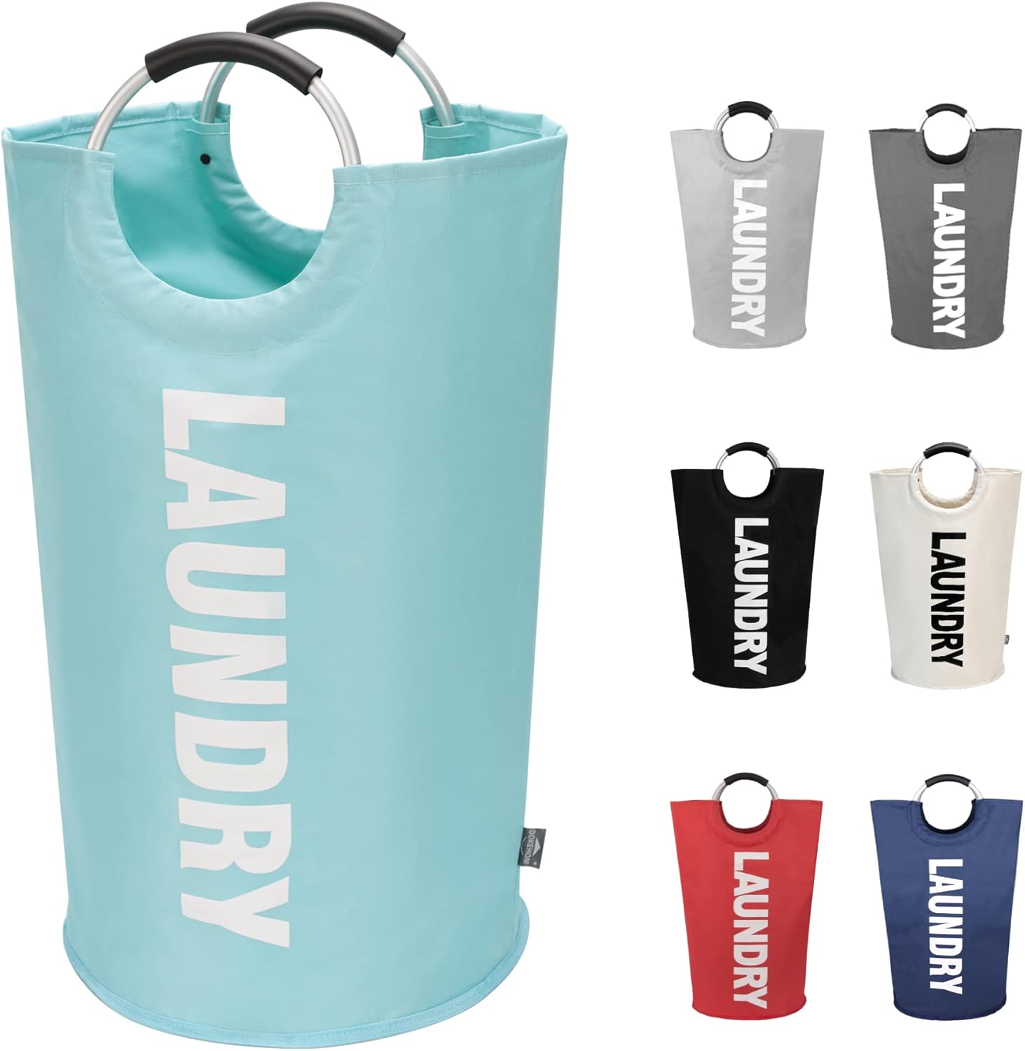Big Strong Smooth Large Foldable Laundry Basket for Home
