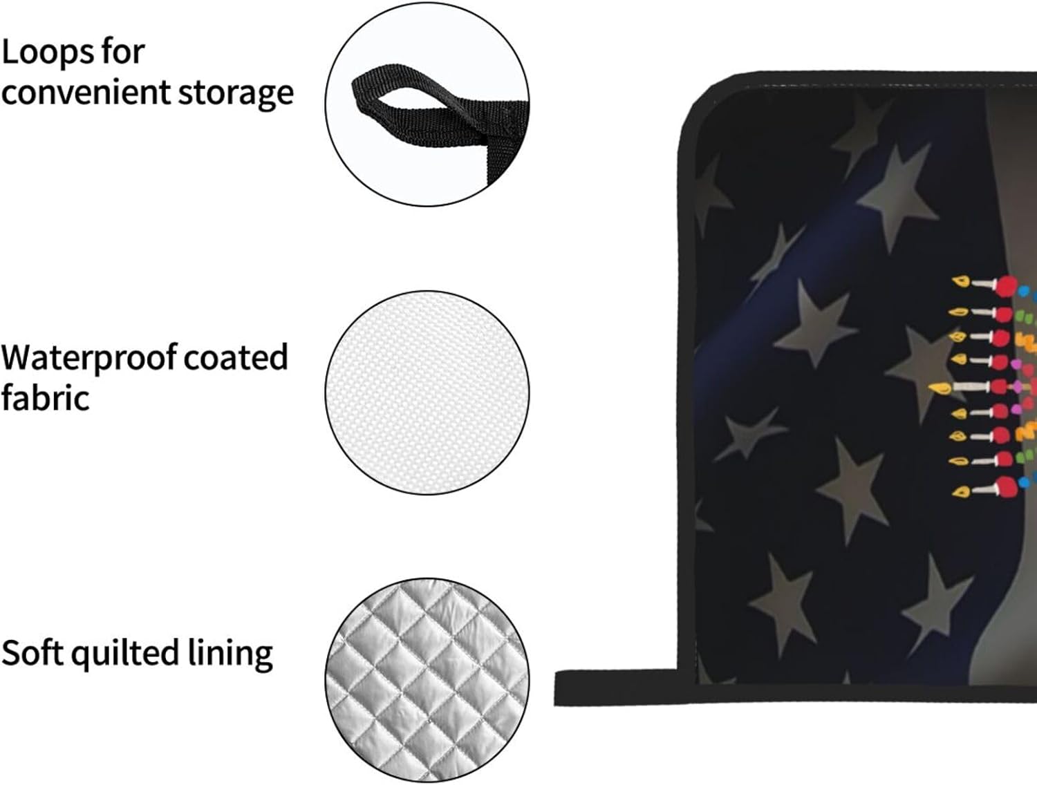 Rqwaaed Premium Heat-Resistant Oven Mitts Set