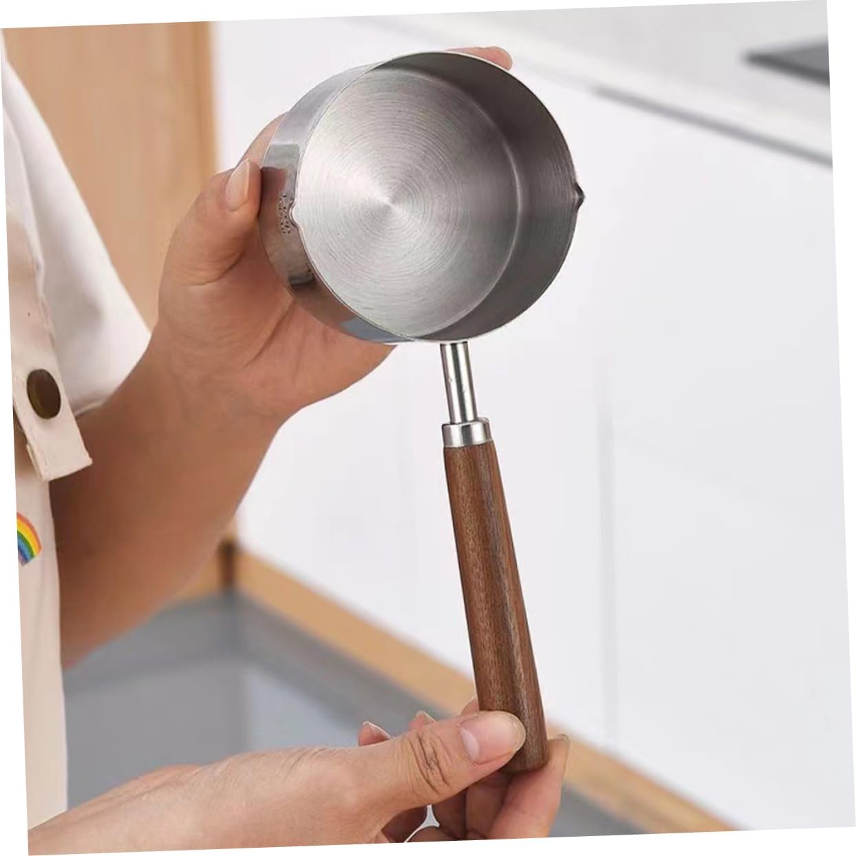 Stainless Steel Saucepan with Handle