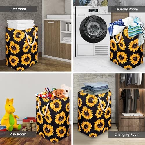 Funnewban Sunflowers Laundry Hamper