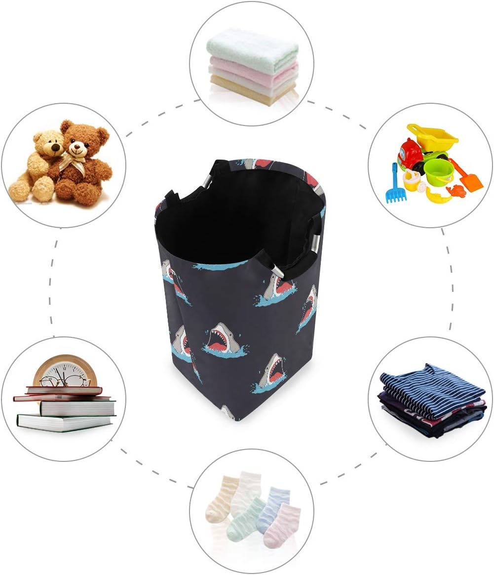 Susiyo Shark Collapsible Laundry Basket