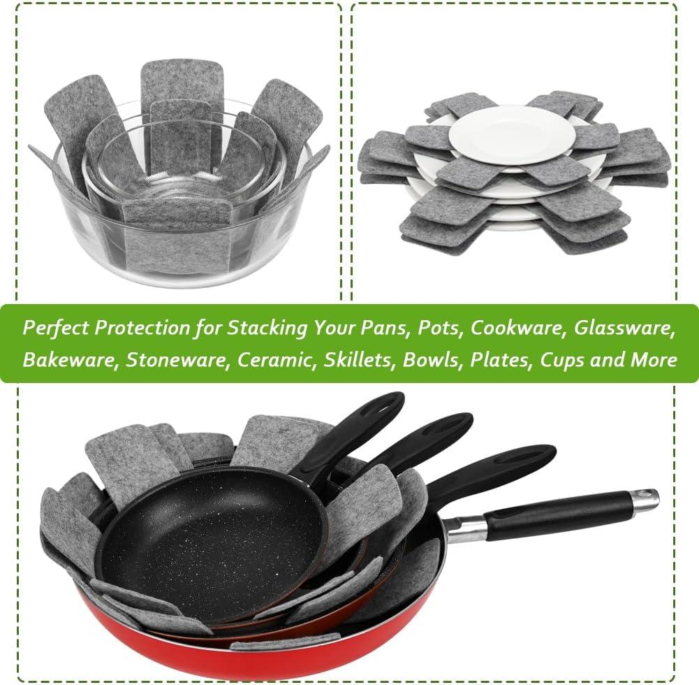 Boylan Pot and Pan Protector Set