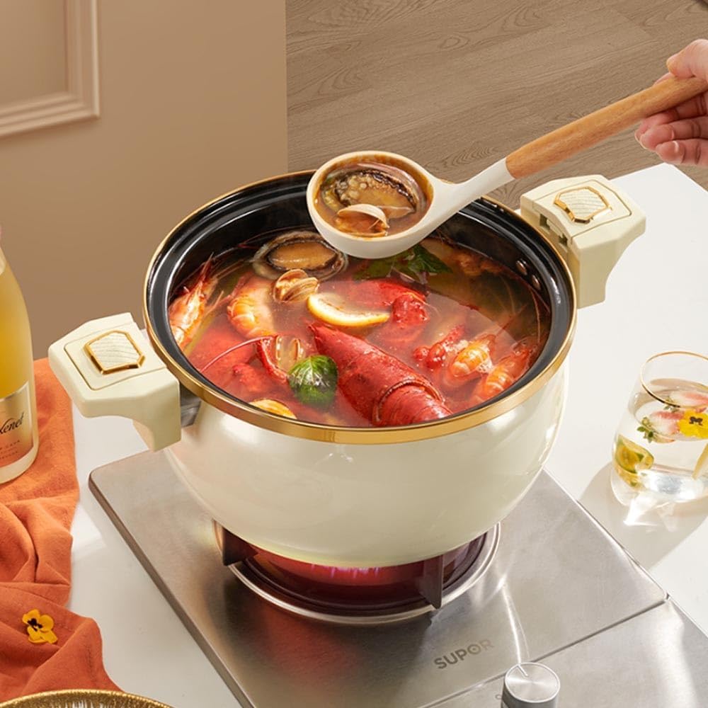 Non-Stick Cast Iron Stock Pot