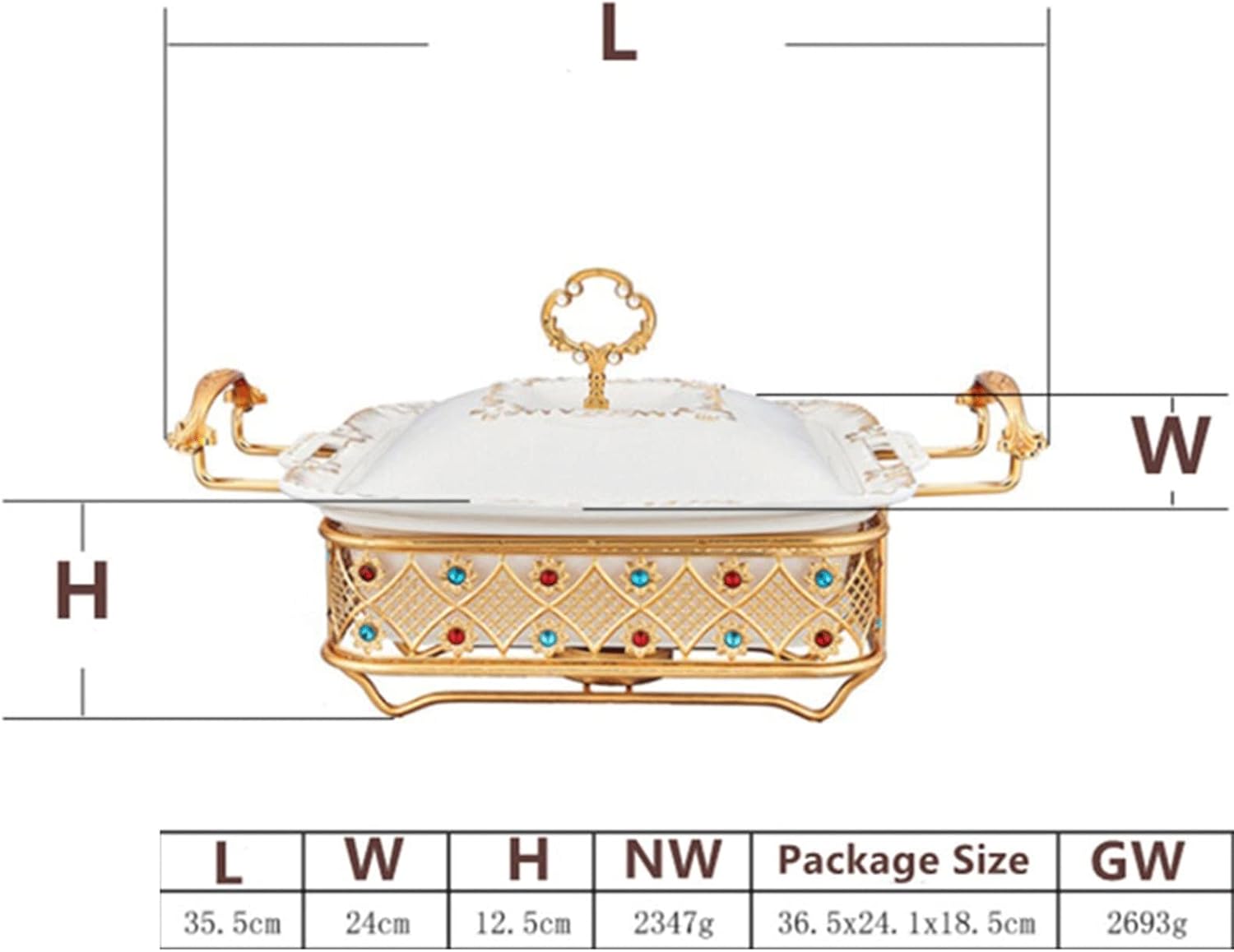 Stock Pot Ceramic Buffet Stove