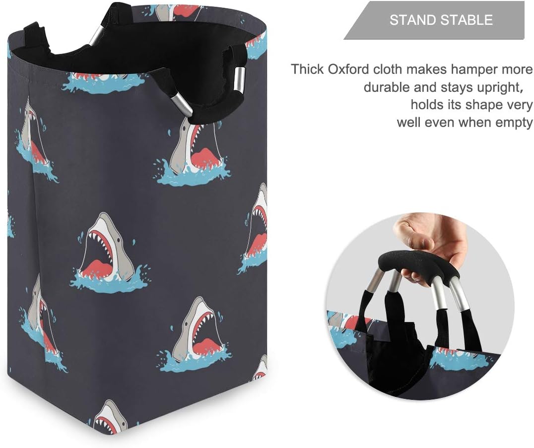 Susiyo Shark Collapsible Laundry Basket