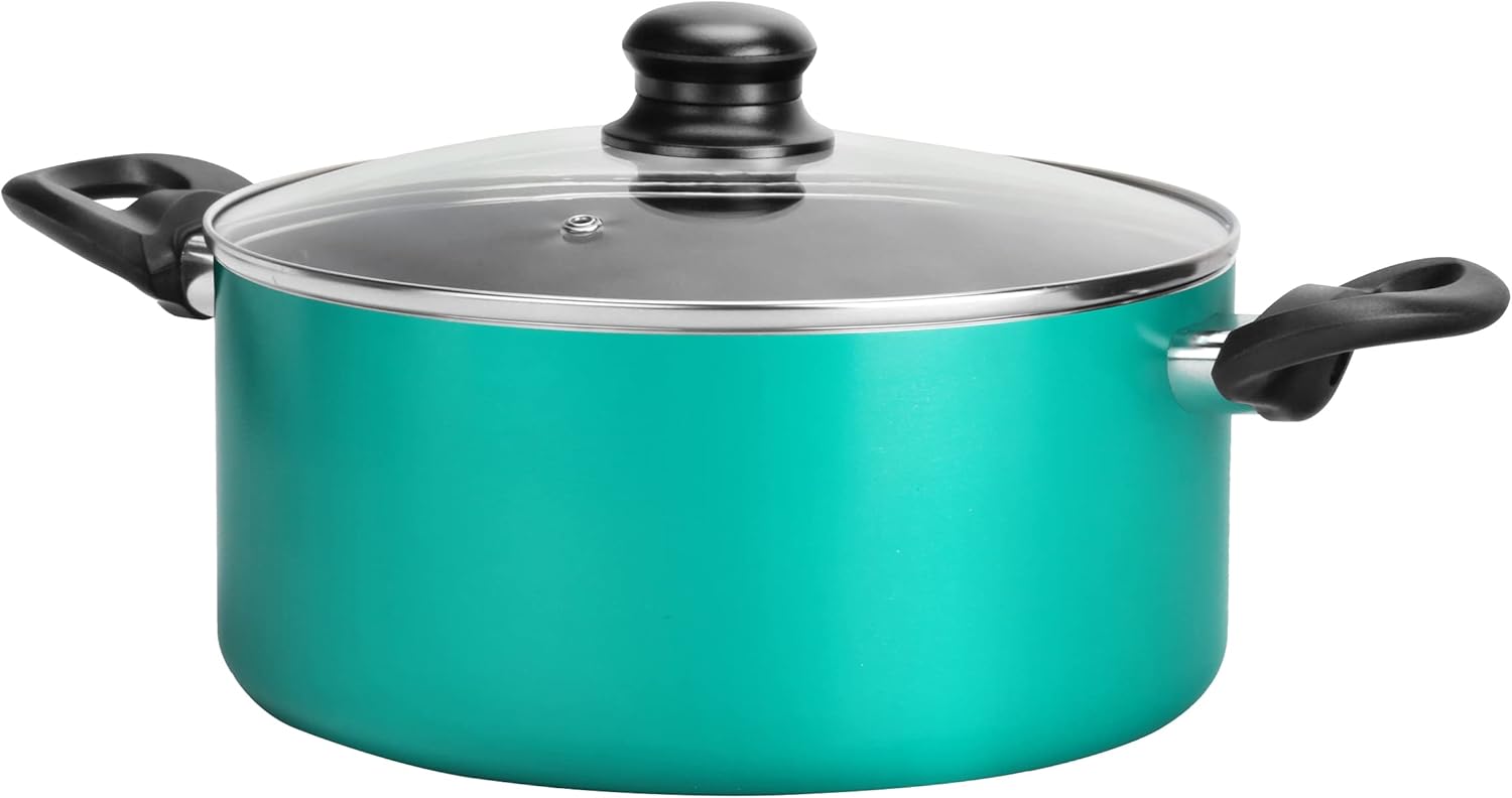 NutriChef Green Dutch Oven Pot