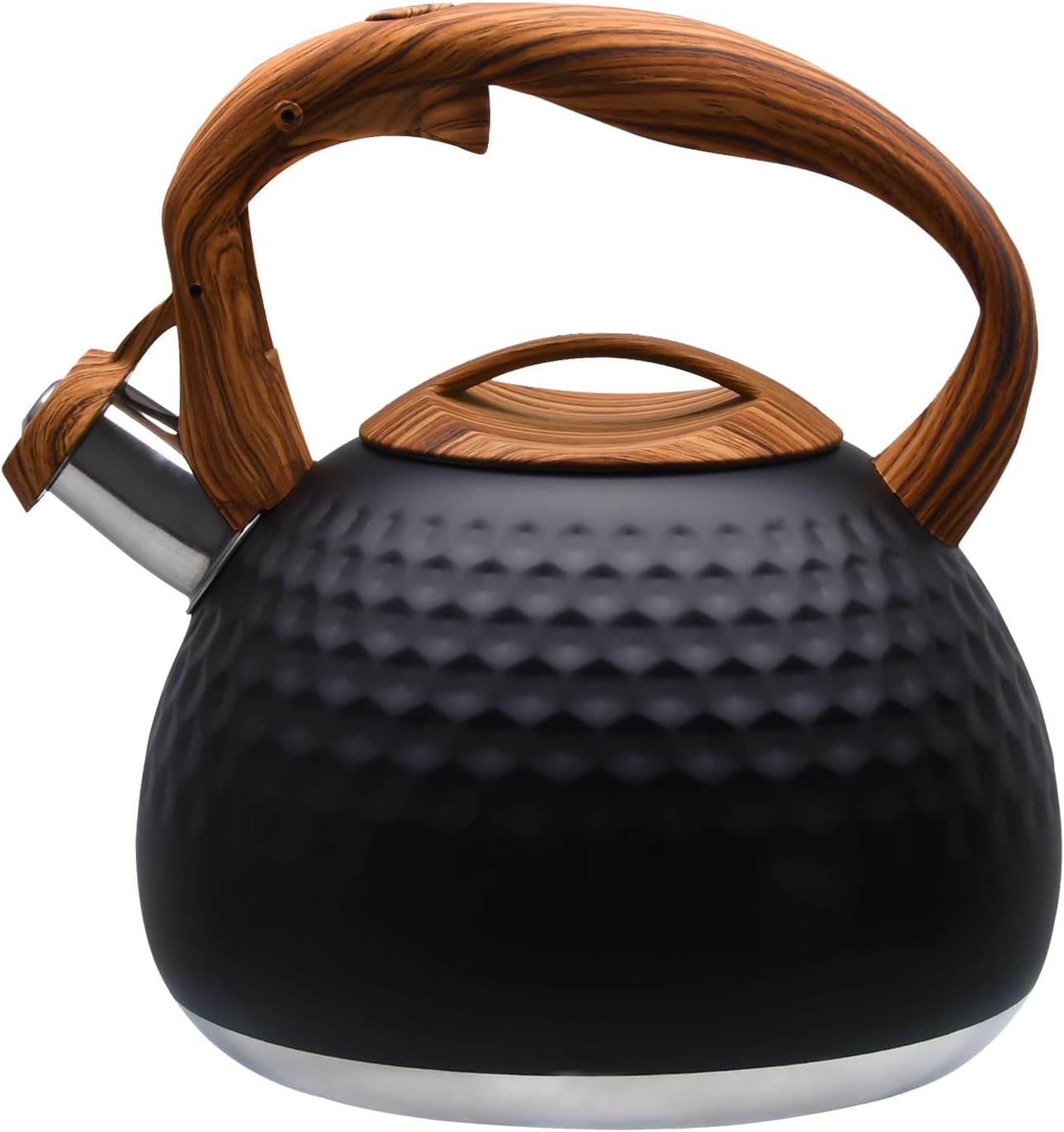 GGC Whistling Whopper Heavy Stainless Steel Tea Kettle