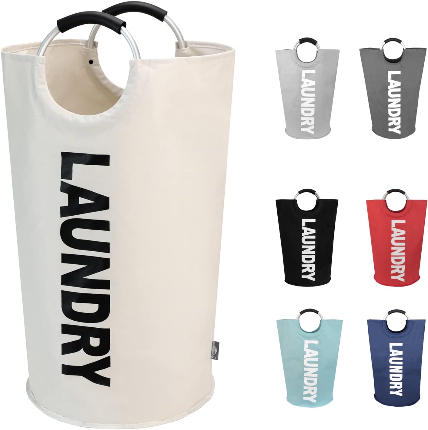 Collapsible Folding Full-Load Hamper for Freestanding