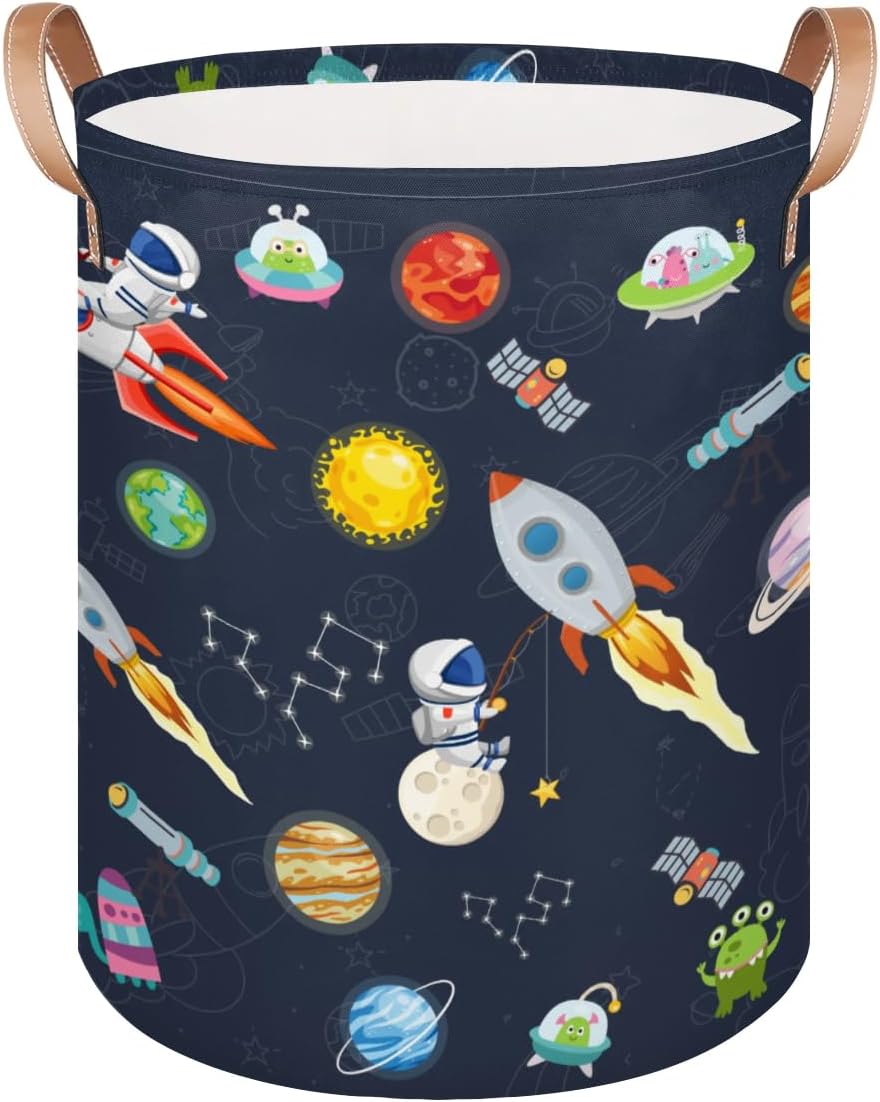 Large Laundry Basket - Collapsible Tall Storage Bin for Kids 70L Capacity