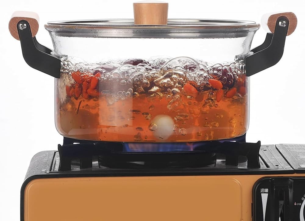 High-Borosilicate Glass Cooking Pot