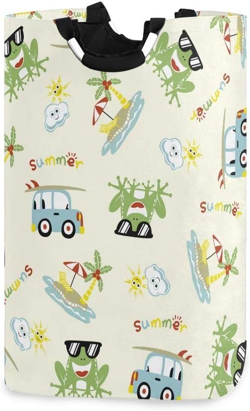 MOYYO Summer Kids Folding Laundry Organizer