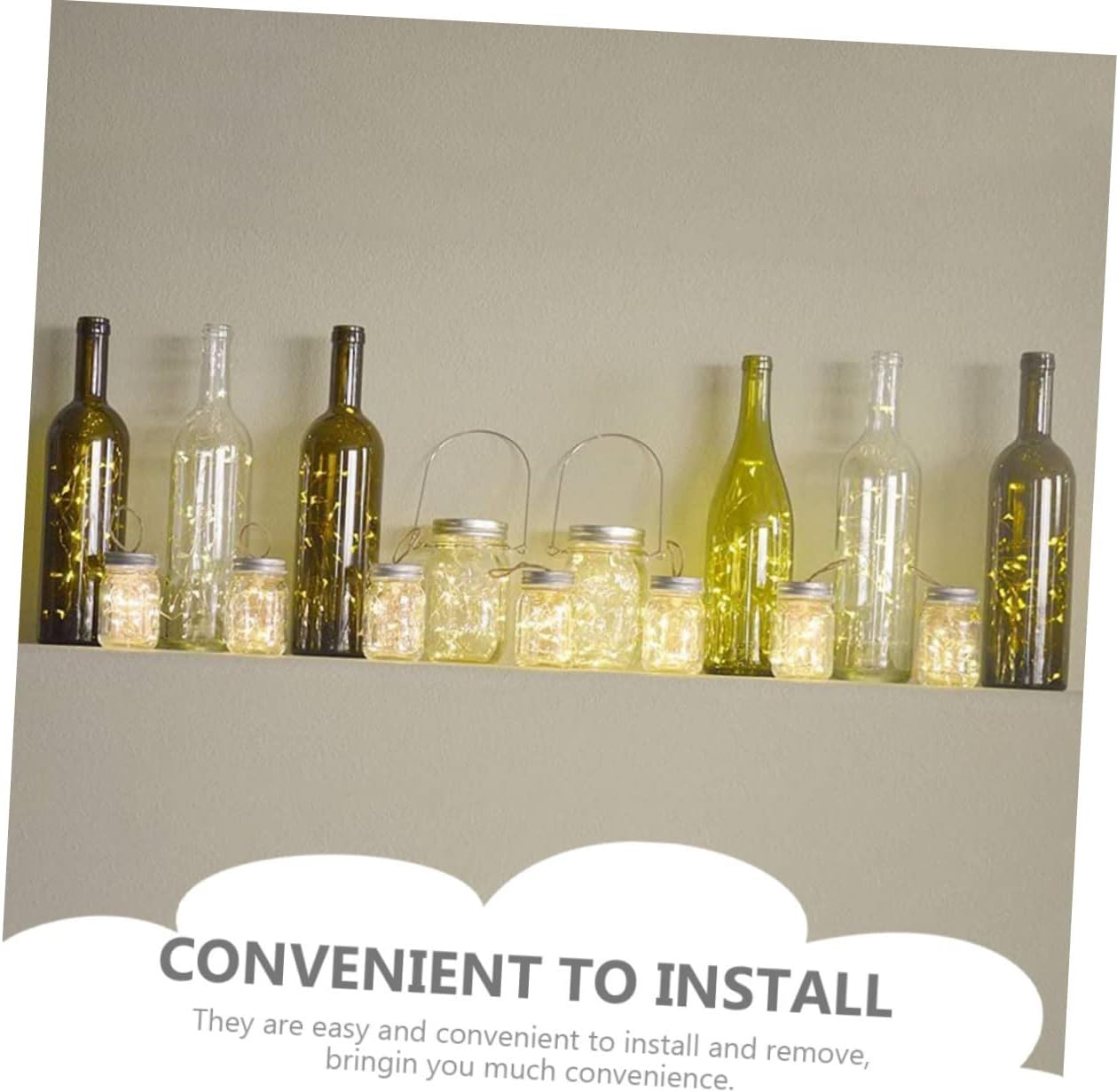 Stainless Steel Mason Jar Hangers with Multiple Uses for Easy Storage