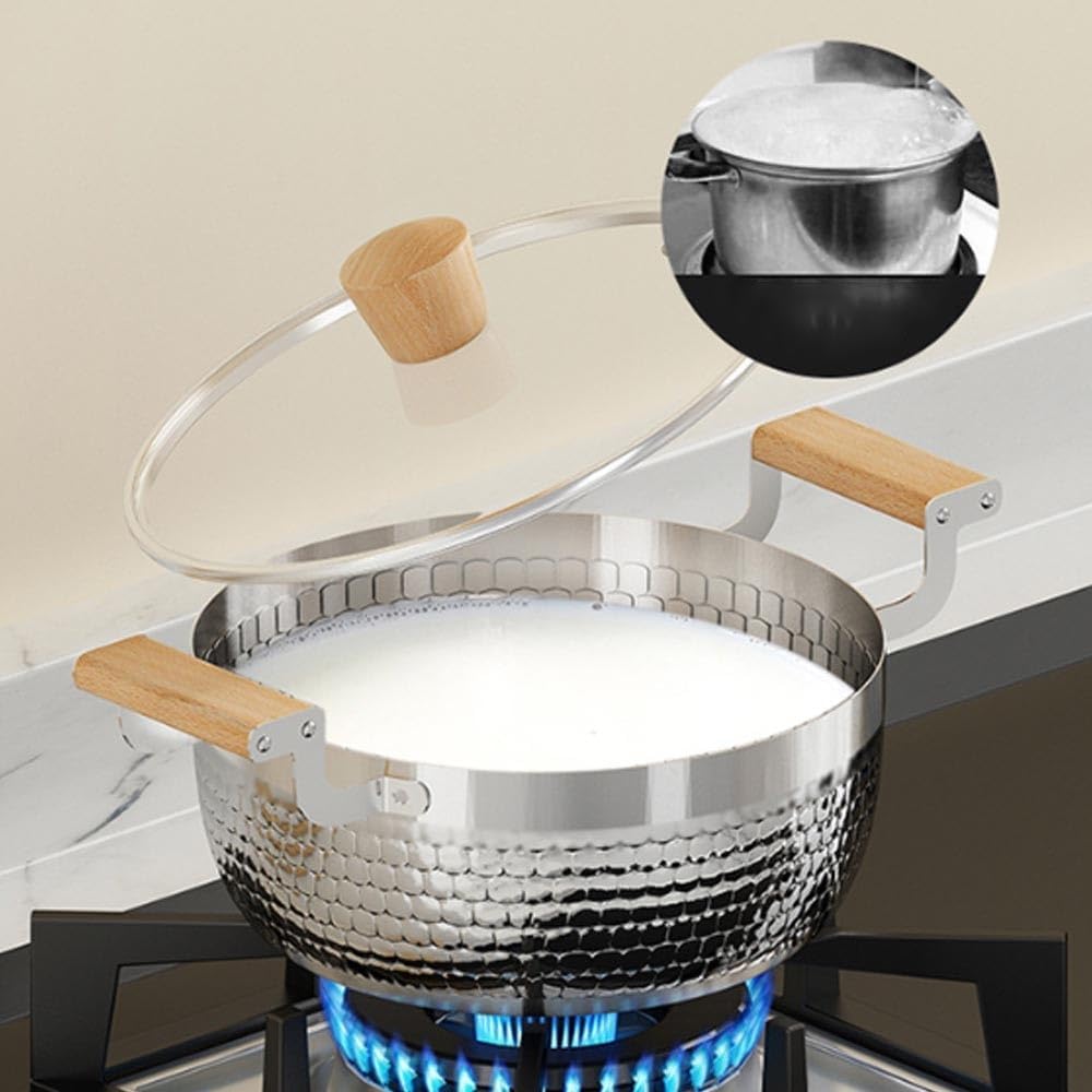 7886-inch Tri-Ply Stainless Steel Stock Pot for High-Quality Cooking