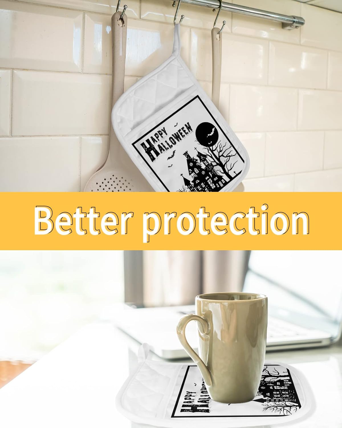 5-Piece Heat-Resistant Pot Holder Set for Kitchen GIFTS