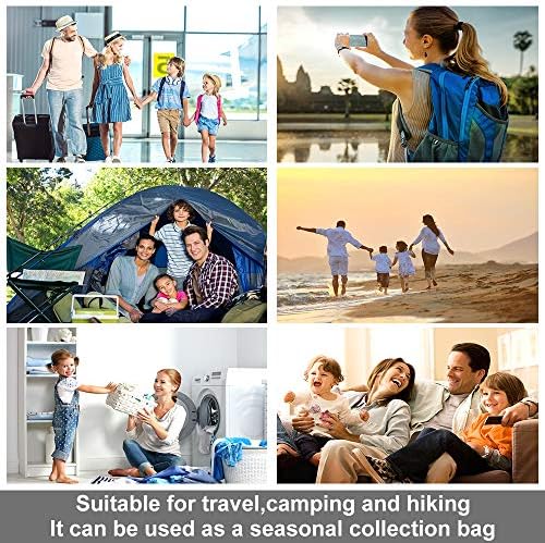 ALMING Compression Bags 10 Pack - Space Saver for Travel Home Storage