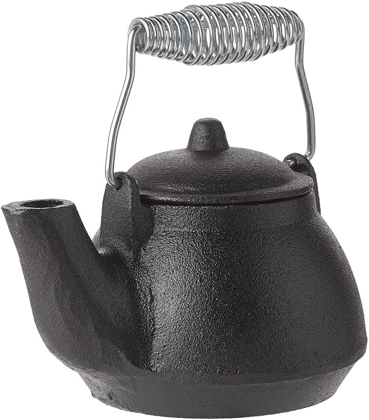 Measures Success - Compact Tea Kettle with Silver Handle