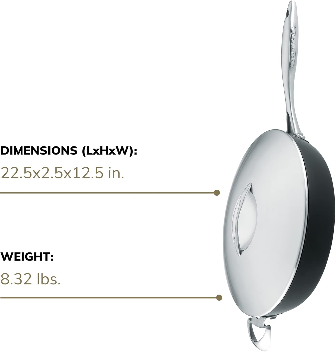 Scanpan Professional 425 qt Saut Pan
