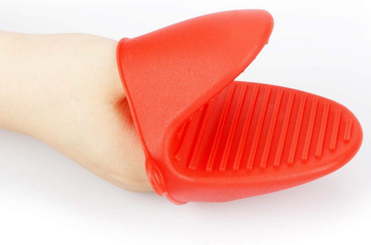 2-Pair Silicone Oven Gloves Set - Heat Resistant