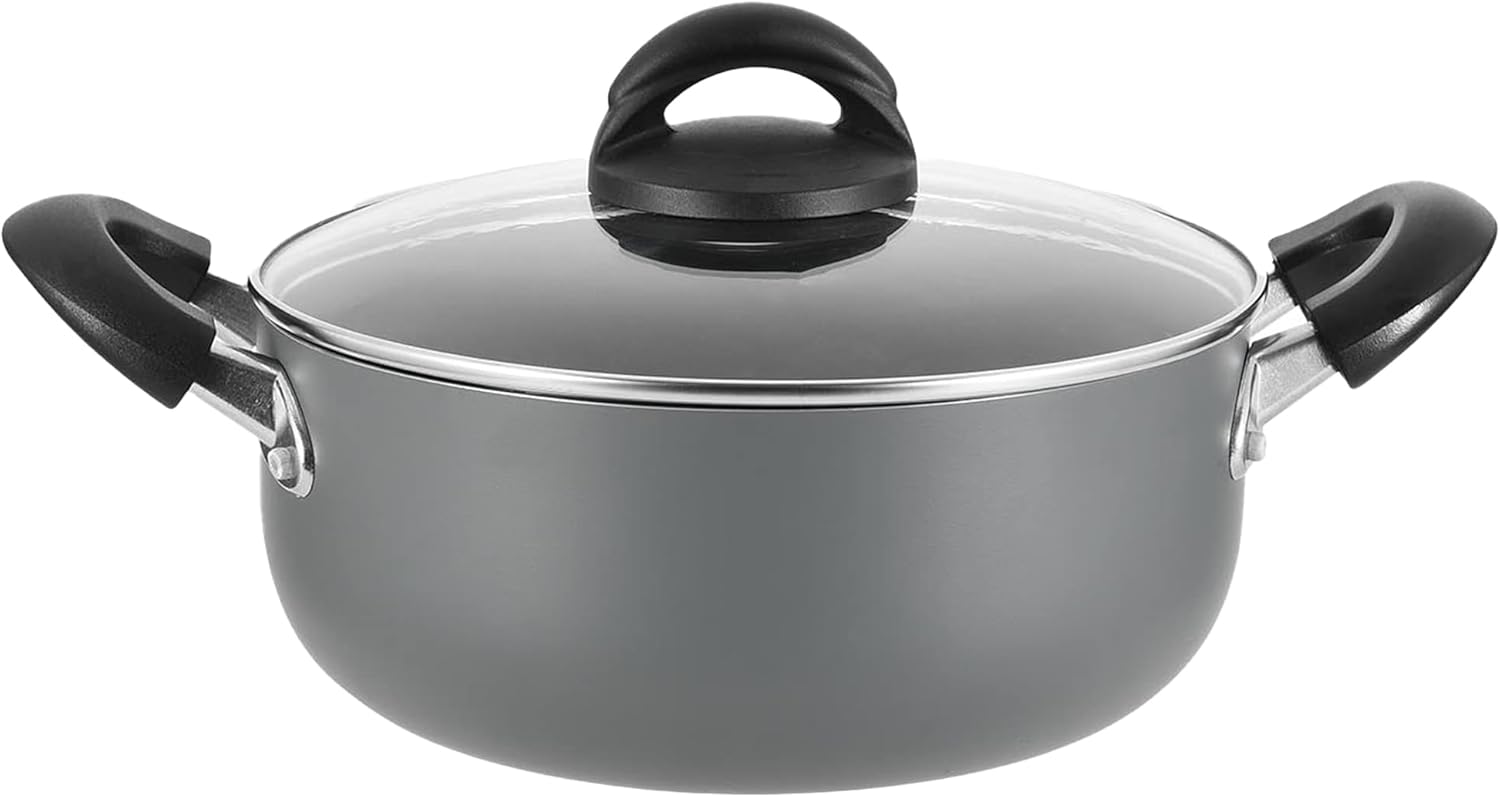 Sturdy 6QT Dutch Oven pot with Lid for Cooking