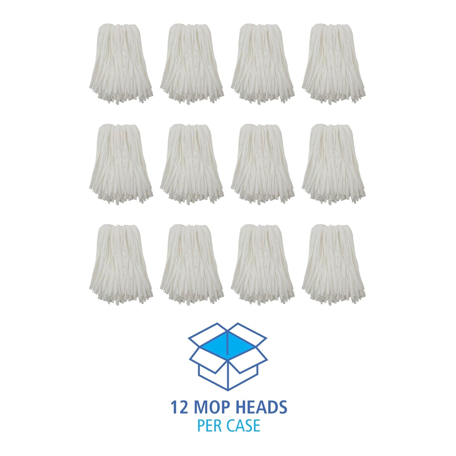 Boardwalk Cut-End Wet Mop Head White