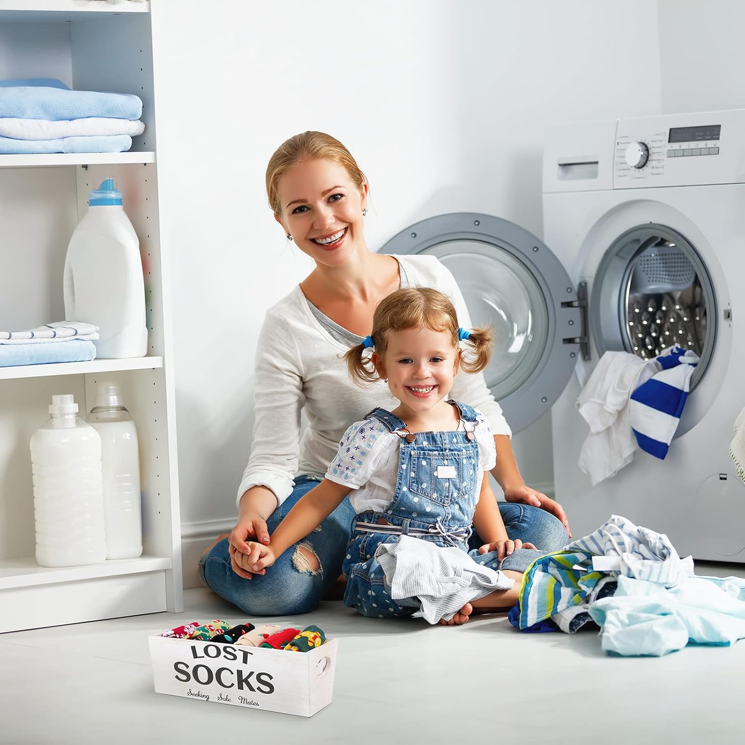 Blulu Lost Socks Sign