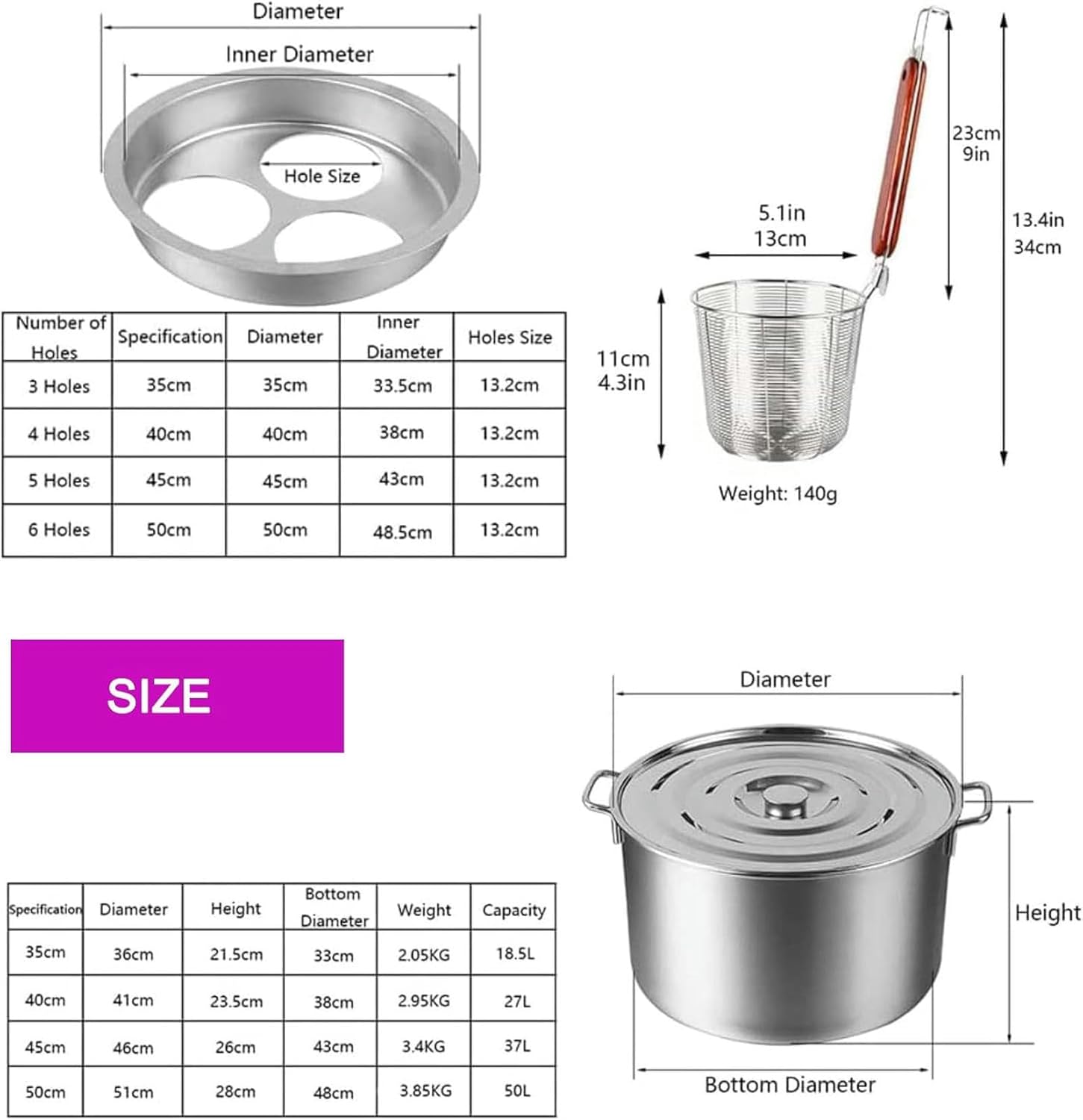 Cooking Pots Stainless Steel Cookware Set