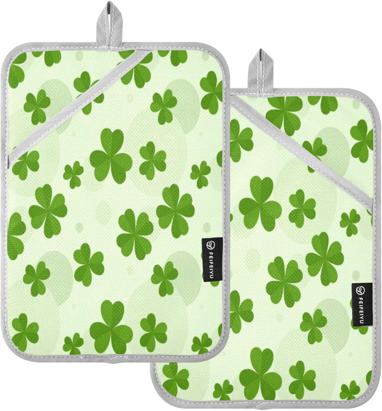 Heat-Resistant 2-Pack Pot Holders Perfect for Cooking Kcldeci