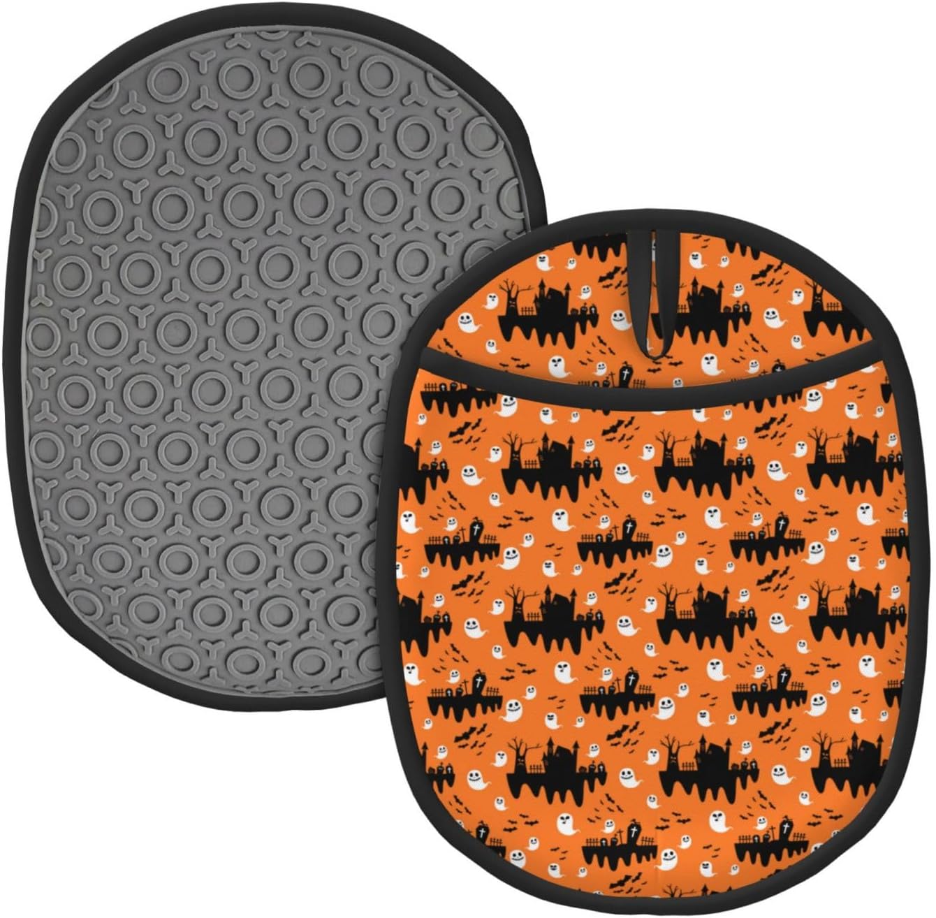 VOSERY Halloween Spooky Pot Holder for Kitchen